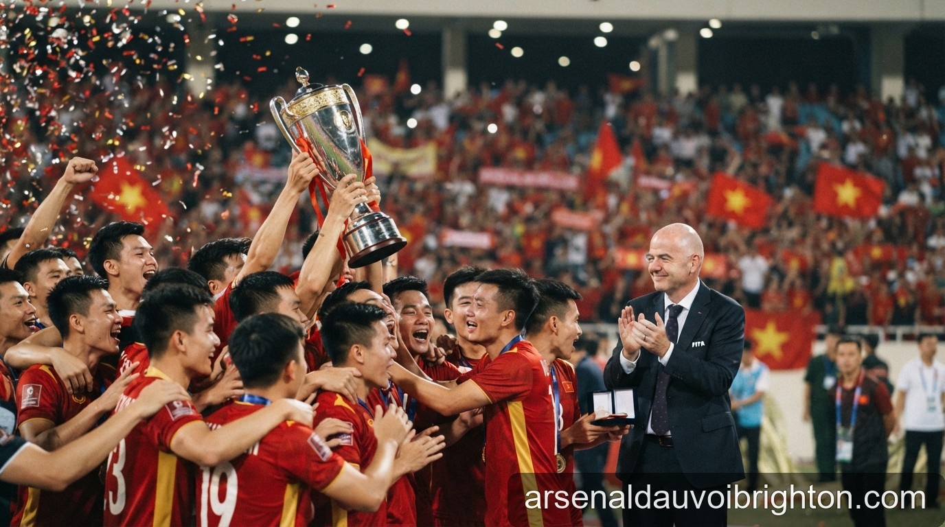 Đội tuyển Việt Nam vô địch ASEAN Cup 2026: Dấu ấn từ sự hiện diện của Chủ tịch FIFA tại Mỹ Đình